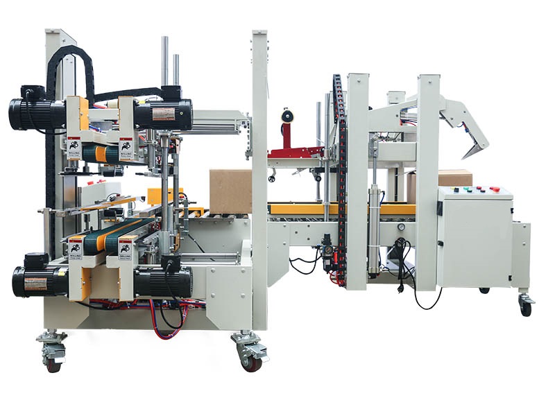 全自動封箱機配套四角封箱機 WRI-50+WRH-50